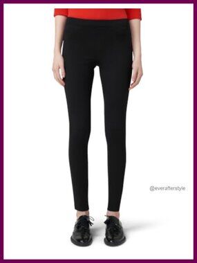 Ponte Knit High Rise Skinny Leggings Dress Pants Pull On